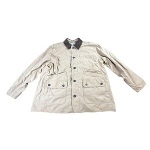 Orvis Barn Coat Men XXL Brown Chore Field Quilted Hunting Jacket Classic Collect